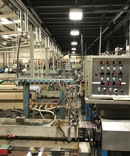 In-line profile manufacturing